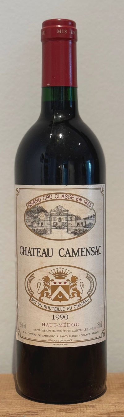 Chateau Camensac 1990 (Etikett)