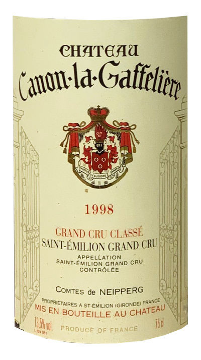 Chateau Canon La Gaffelière 1998