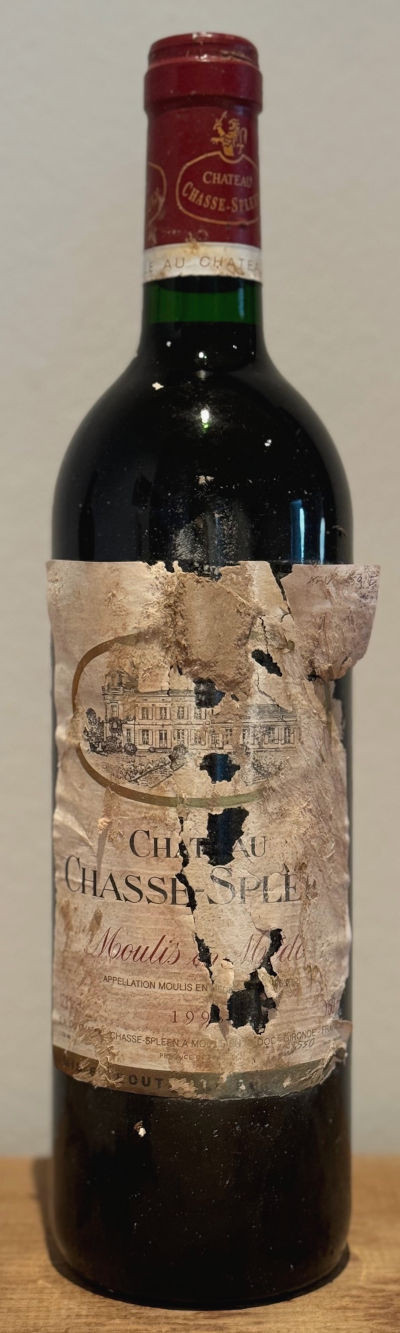 Chateau Chasse Spleen 1996 (Etikett)