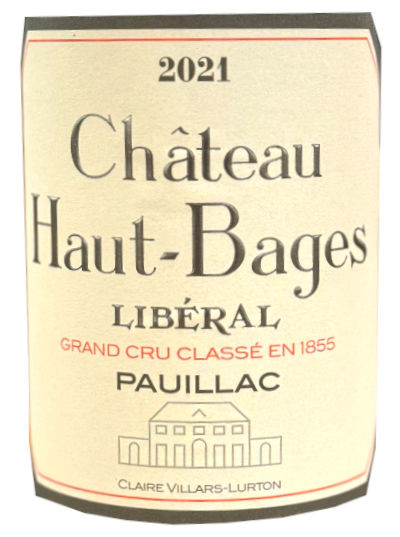 Chateau Haut Bages Liberal 2021