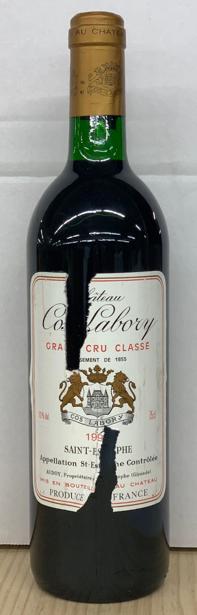 Chateau Cos Labory 1990 (Etikett)