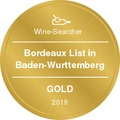 Wine-Searcher Award Bordeaux 2019 Gold